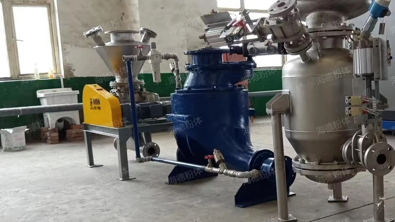 Ash trough pneumatic conveying pump