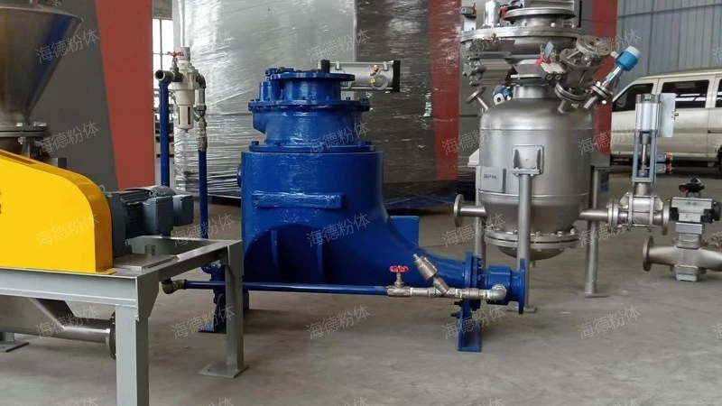 AV pump pneumatic conveying