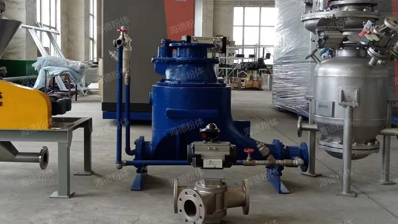AV pump pneumatic conveying