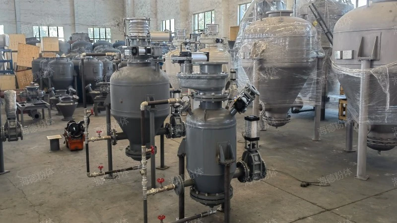 Stainless steel pneumatic ash silo pump