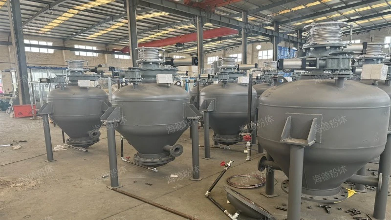 Warehouse type pneumatic conveying pump