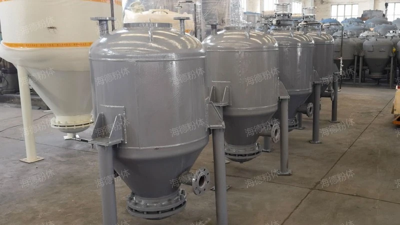 Stainless steel pneumatic conveying bin pump