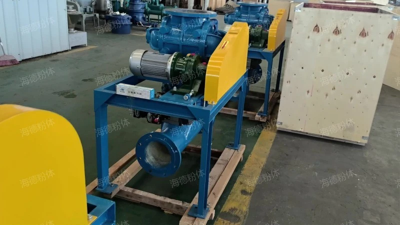 Bipolar series rotating feeder