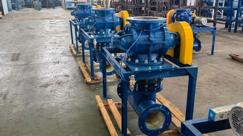 Alloy steel round mouth discharger