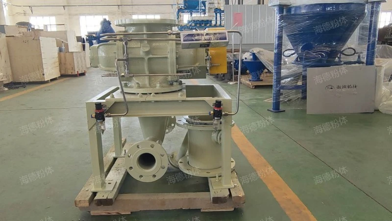 Cast iron rotary discharger