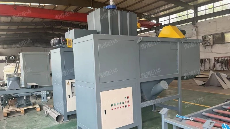 Bipolar series rotating feeder