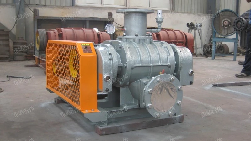 High pressure water-cooled three blade Roots blower