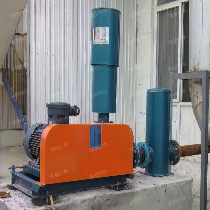 Intelligent frequency conversion three blade Roots blower