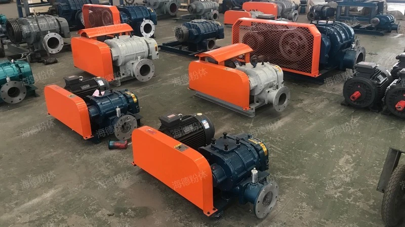 Boosting Roots vacuum pump unit