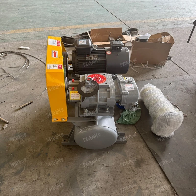 Three leaf Roots blower for biogas pressurization