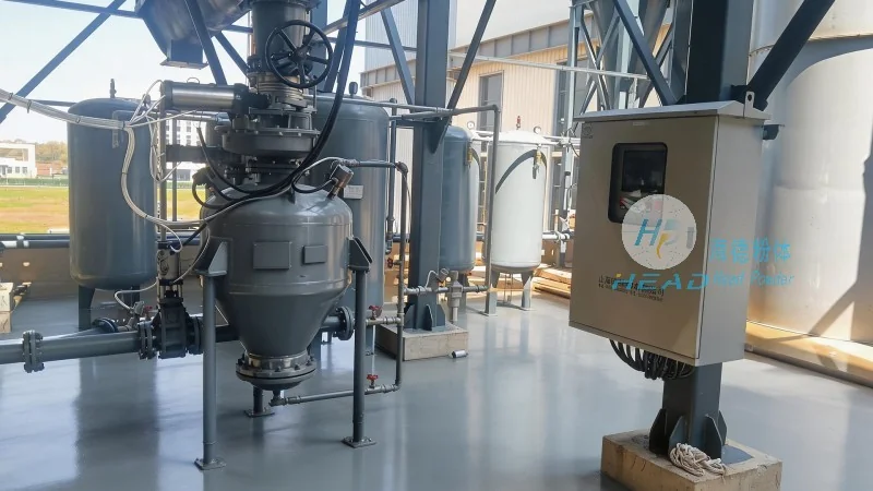 Solution de transport pneumatique de poudre d'aluminium