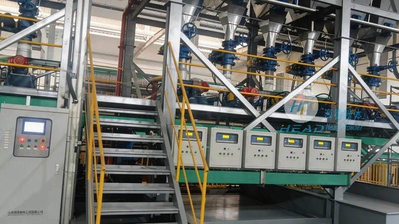 Solution de transport pneumatique de solides pour systèmes d'ammoniac