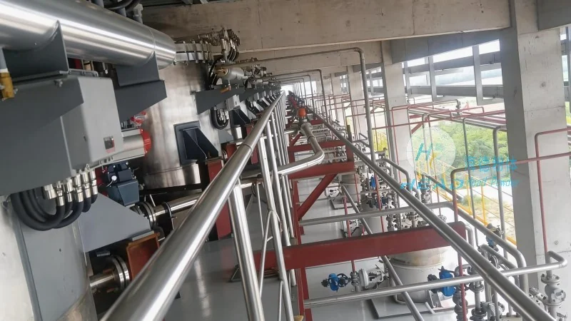 Solution de transport pneumatique de charbon actif