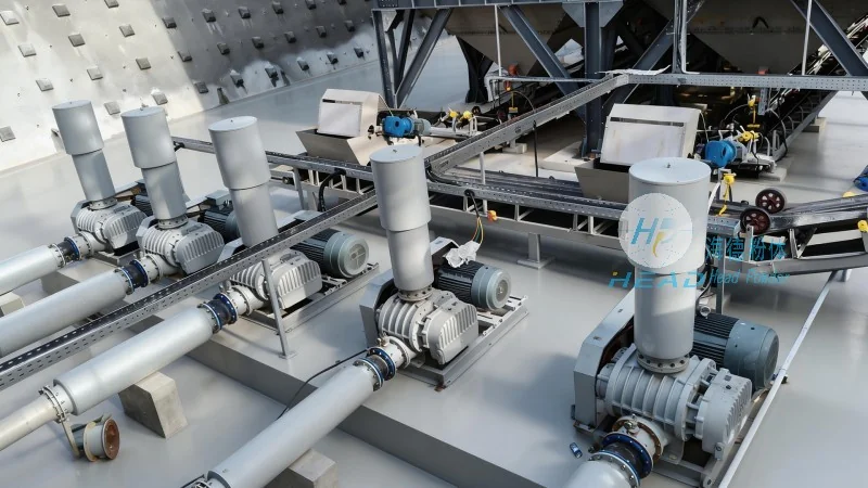 Solution de transport pneumatique de charbon granulé