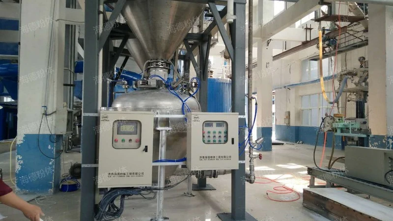Manganese silicate pneumatic conveying system