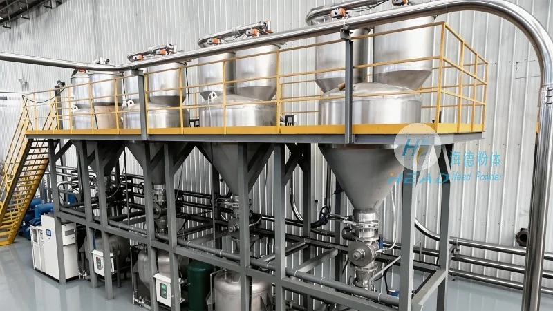 Solution de transport pneumatique de granulés de sucre