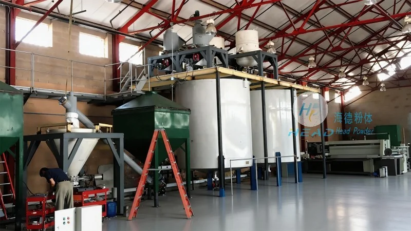 Solution de transport pneumatique de poudre pharmaceutique