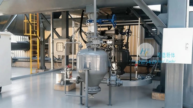 Solution de transport pneumatique de poudre d'aluminium