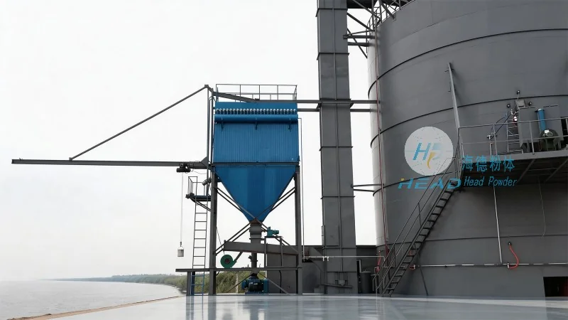 Chlorure de polyéthylène équipement de transport pneumatique système aperçu