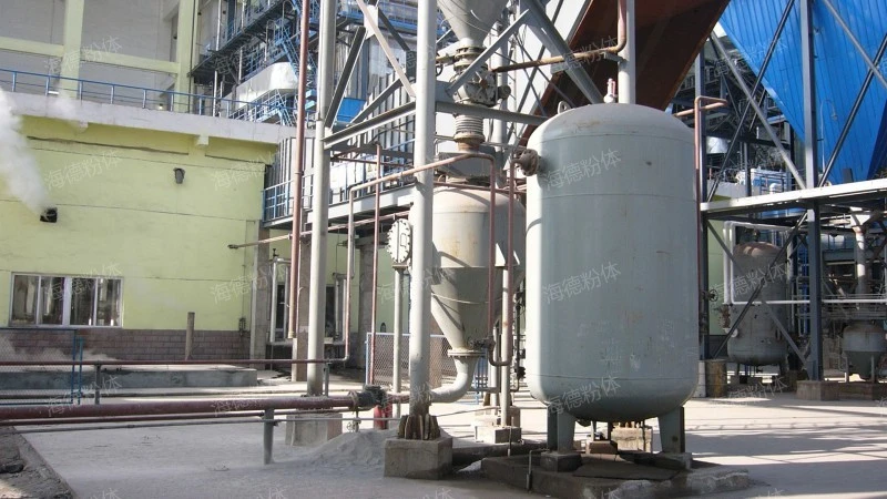 Magnesium sulfate pneumatic conveying