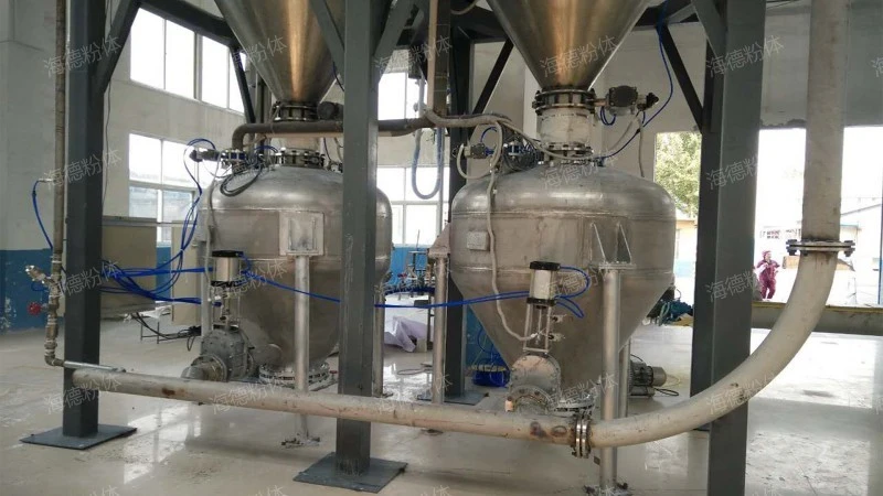 Measurement mixed conveying system