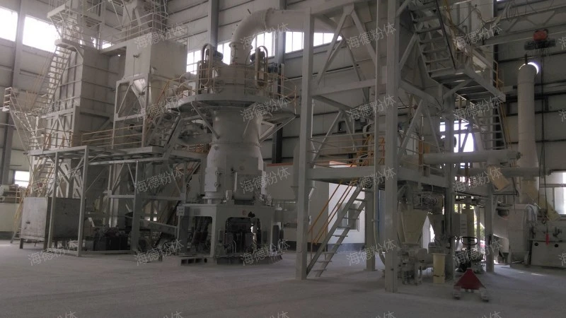 Kaolin pneumatic conveying
