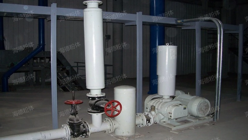 Manganese silicate pneumatic conveying system