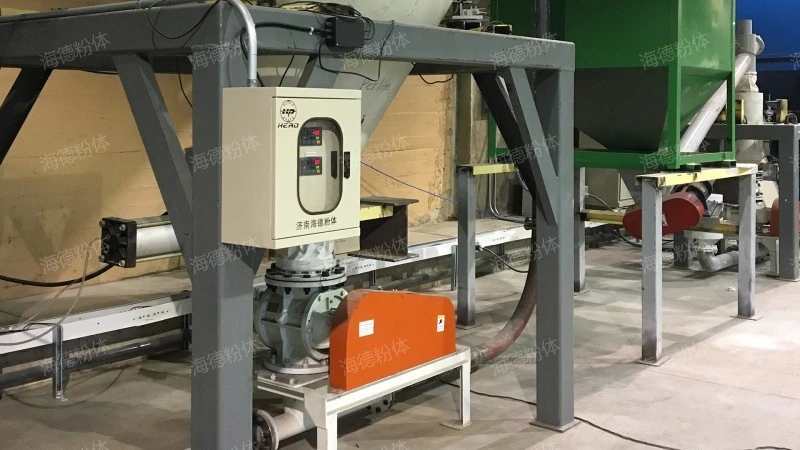 Kaolin pneumatic conveying