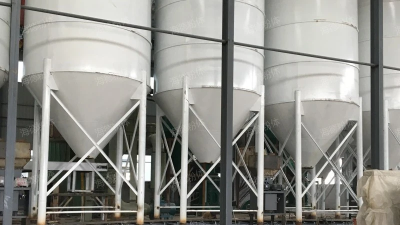 Manganese silicate pneumatic conveying system